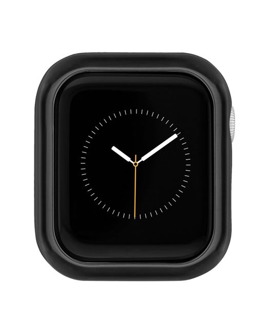 Anne Klein Black Alloy Protective Case Designed For 40mm Apple Watch