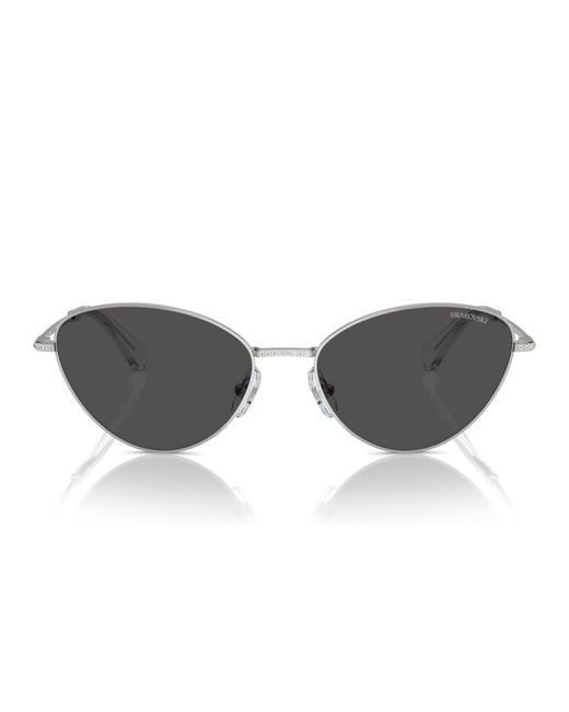 Swarovski Metallic Sunglasses