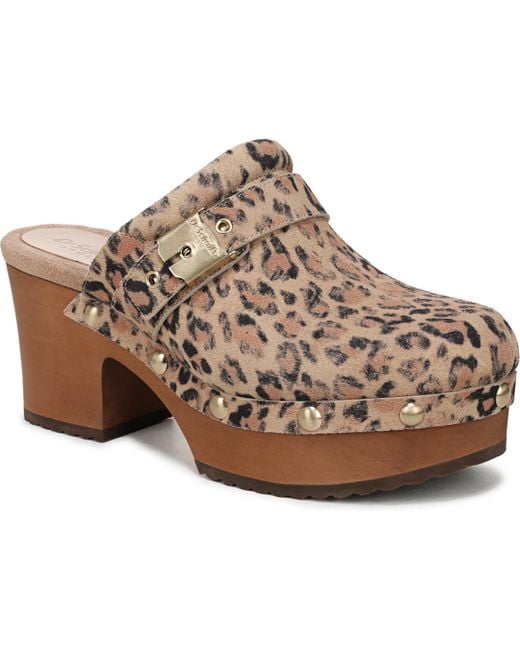 Dr. Scholls Brown Original Joy Platform Clogs