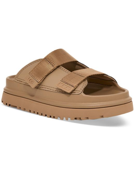 Ugg Brown Kids Goldenglow Slide Sandals