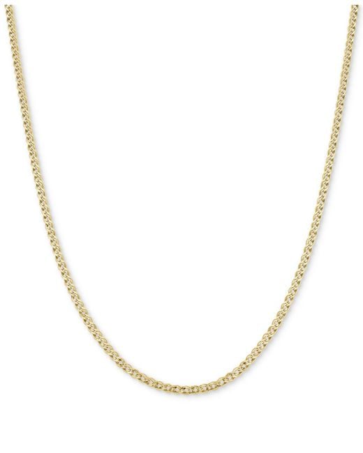 Macy's 22" Nonna Link Chain Necklace (33/4mm) In 14k Gold in Yellow