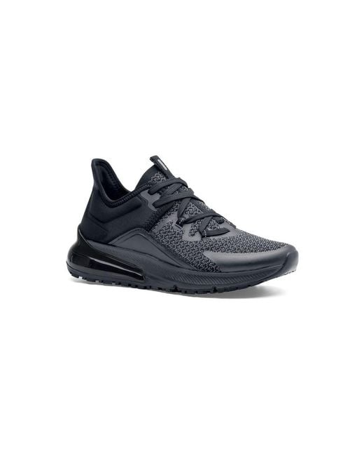 Shoes for Crews Blue Gia Slip Resistant Water Resistant Work Shoes