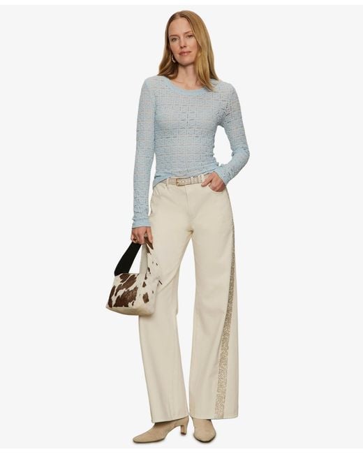 Sanctuary Blue Perfect Long-sleeve T-shirt