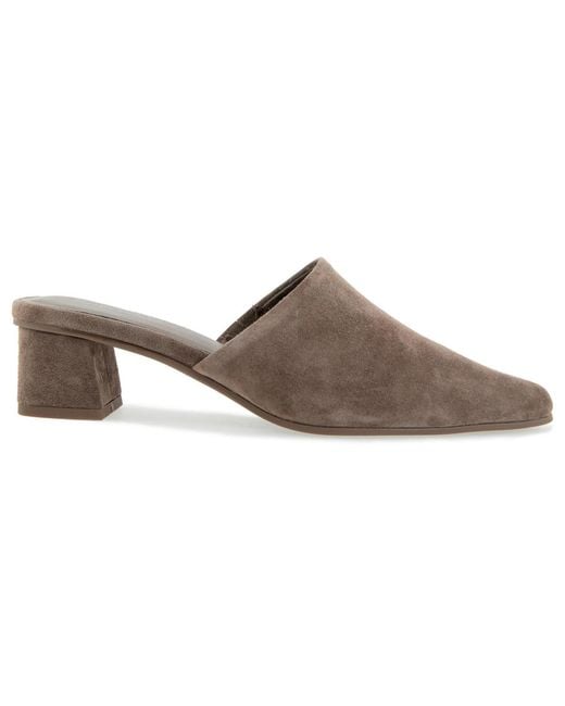 Splendid Brown Lorelei Heeled Mule