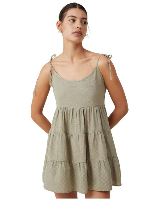 Cotton On Green Solstice Mini Dress