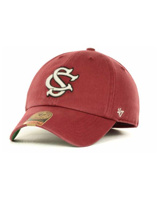 47 Brand Red South Carolina Gamecocks Franchise Cap for men