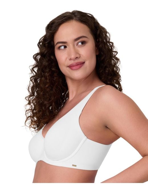 Bali White Cotton Collection 2-ply Underwire Bra Df8131