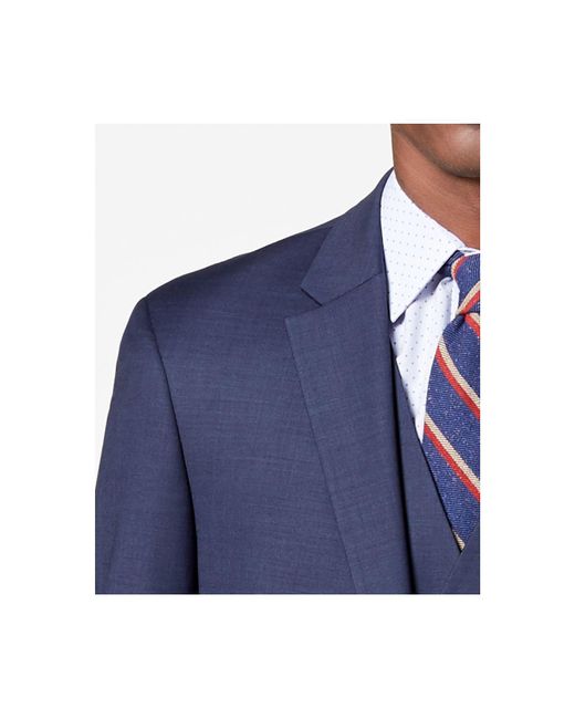 tommy hilfiger light blue suit