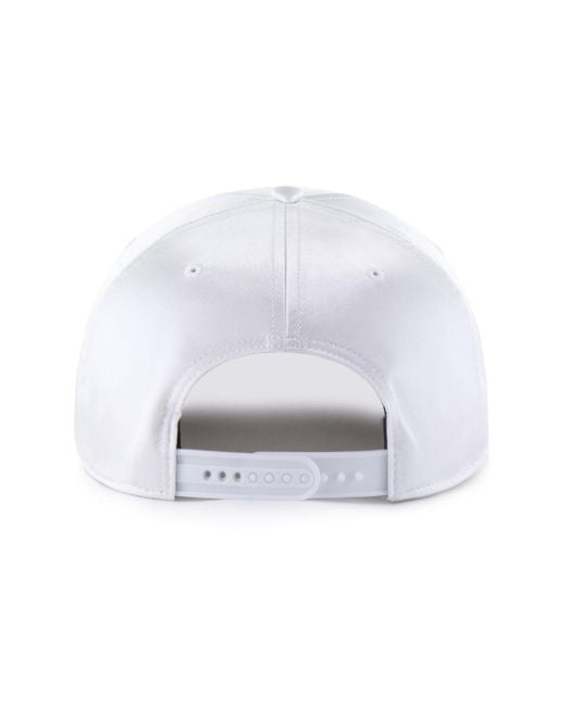 '47 White New York Jets Outspoken Hitch Adjustable Hat