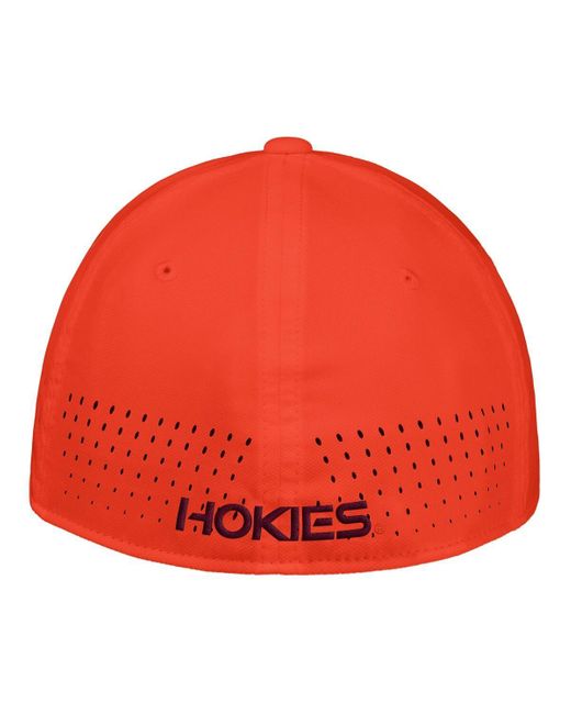 Nike Red Virginia Tech Hokies 2025â On-field Performance Flex Hat for men