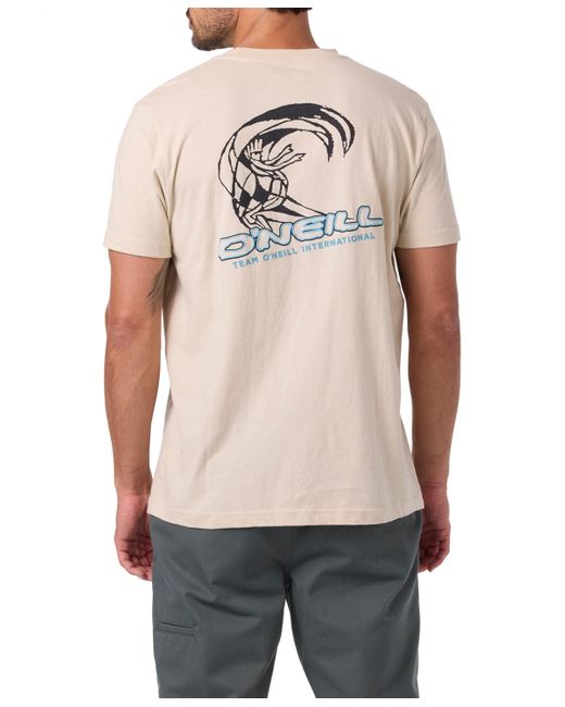O'neill Sportswear Gray Team Spike Shirt for men