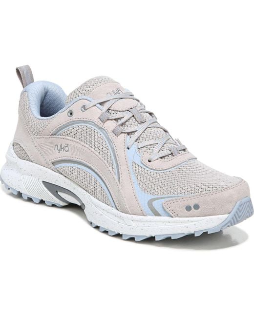 Ryka Suede Sky Walk Trail Hiking Shoes in White Lyst