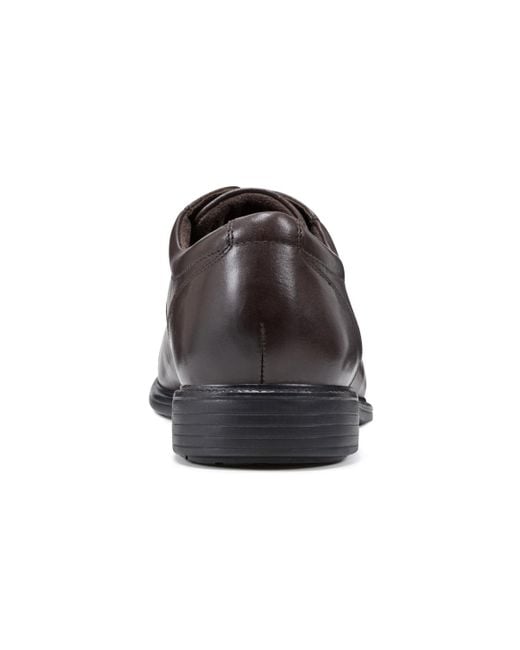 Rockport Black Charles Road Cap Toe Dress Shoe for men