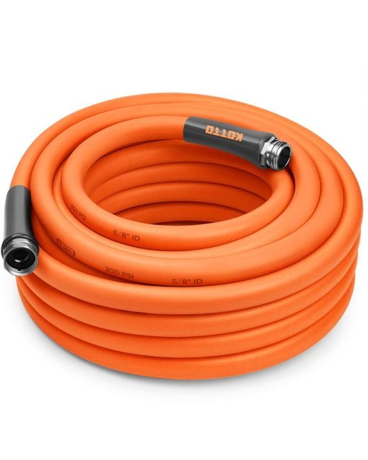 Koto Orange 50' Expandable Water Garden Hose Leak-proof