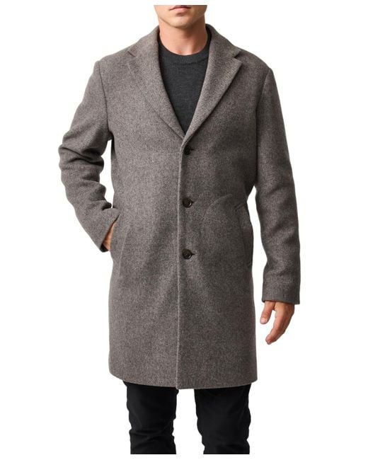 Rodd & Gunn Gray Colwood Coat for men
