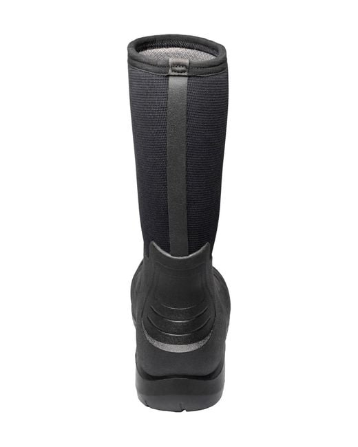 Bogs Black Stockman Ii Work Boot for men