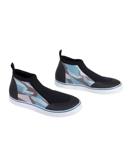 Seavenger Blue Atlantis Low Top Slip On Water Boot (poly