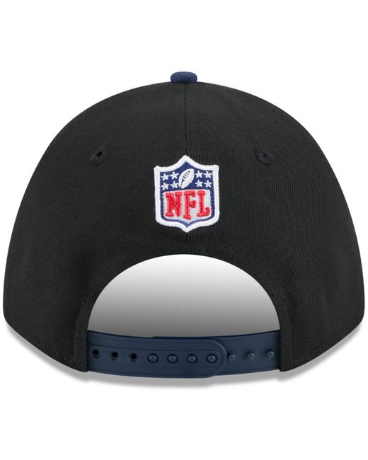 KTZ Green Black/ College Navy Seattle Seahawks 2025 Nfl Draft 9forty A-frame M-crown Adjustable Hat for men