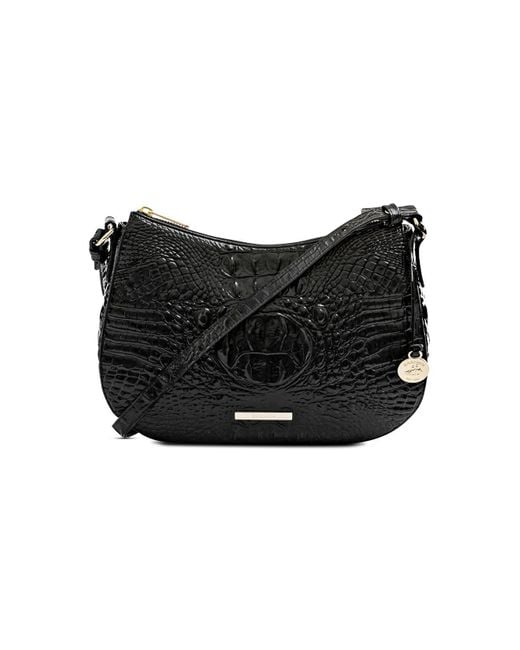 Brahmin Shayna Leather Crossbody in Black Lyst