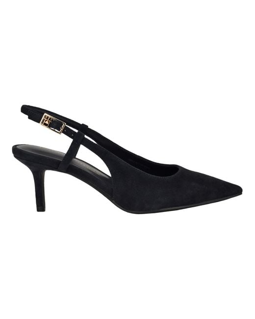 Tommy Hilfiger Blue Cerizza Pointed Toe Slingback Pump