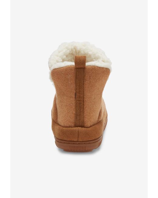 Kingsize Black Sherpa Lined Comfort Slipper Boot for men