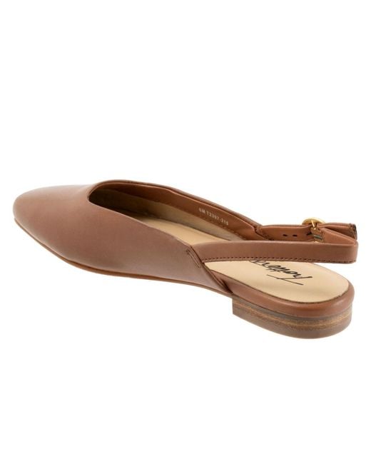 Trotters Brown Holly Flat