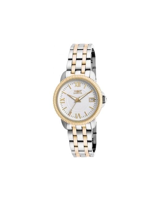 INVICTA WATCH 18070 Specialty Quartz Silver Dial Watch in Black | Lyst