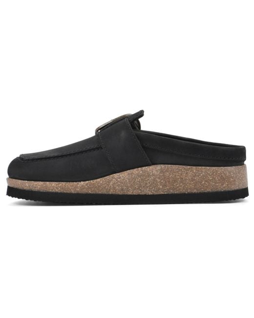 White Mountain Black Bueno Slip On Clogs