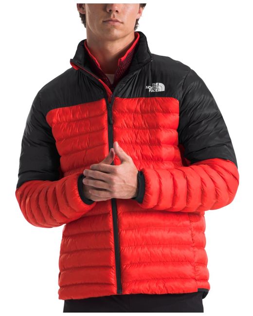 The North Face Red Terra Peak Puffer Jacket for men
