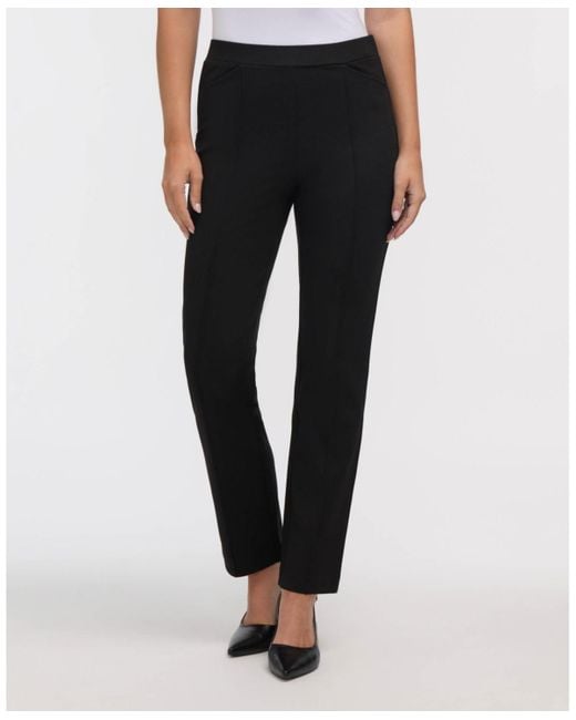 Ellen Tracy Black Pull-on Pant