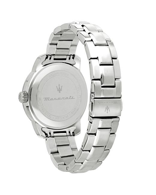 Maserati Gray Analog Metal Band Watch for men