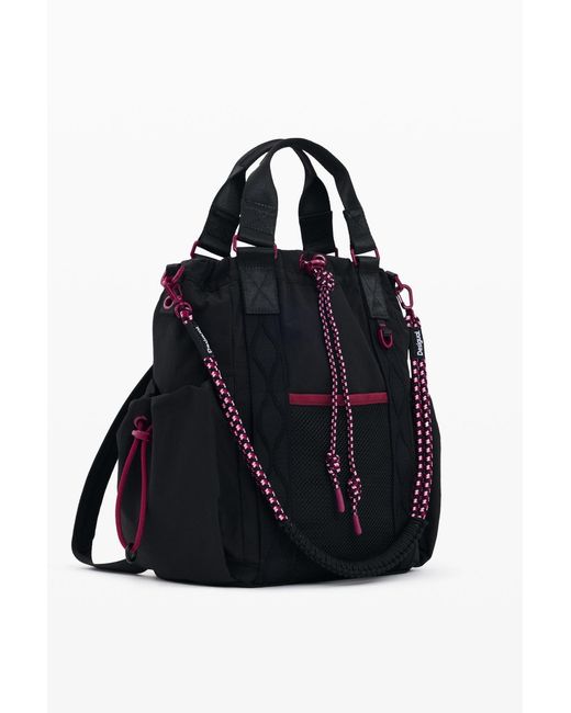 Desigual Black Medium Backpack