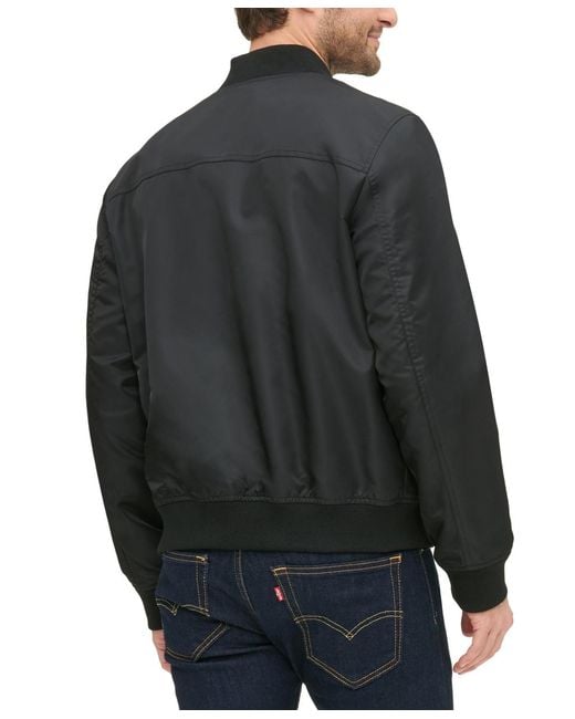 Levi's Black Bomber Jacket for men