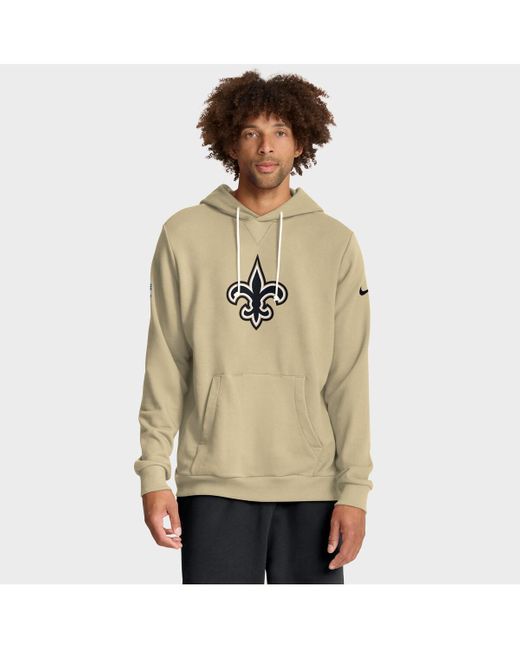 Nike Men's Natural New Orleans Saints Sideline Standard Issue Alt