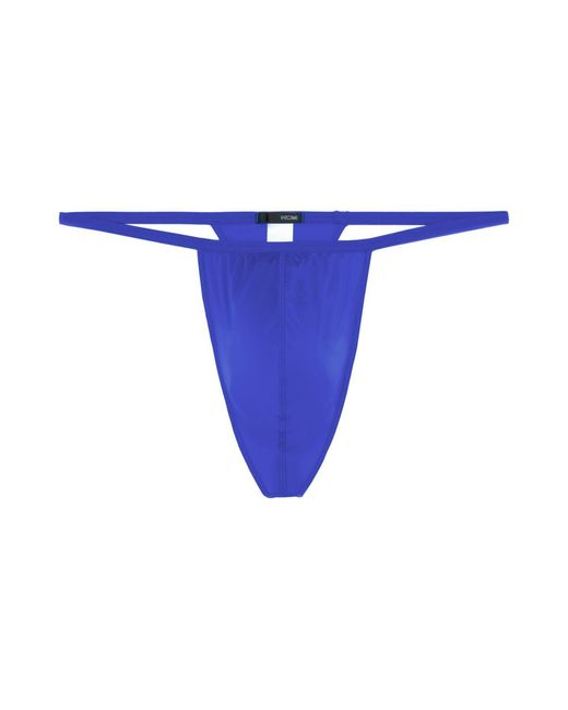 Hom Blue Plumes G-string for men