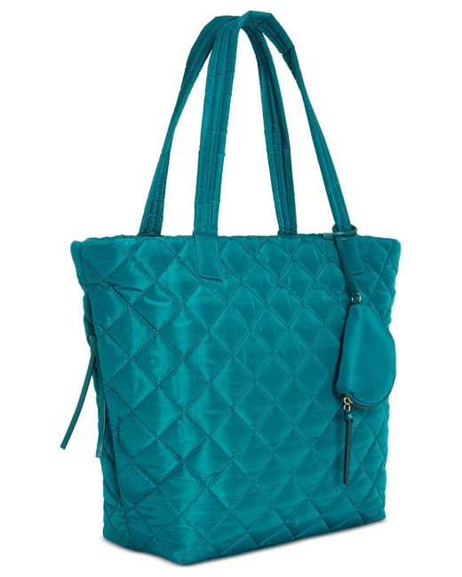 INC International Concepts Nylon Breeah Extra Large Quilted Tote
