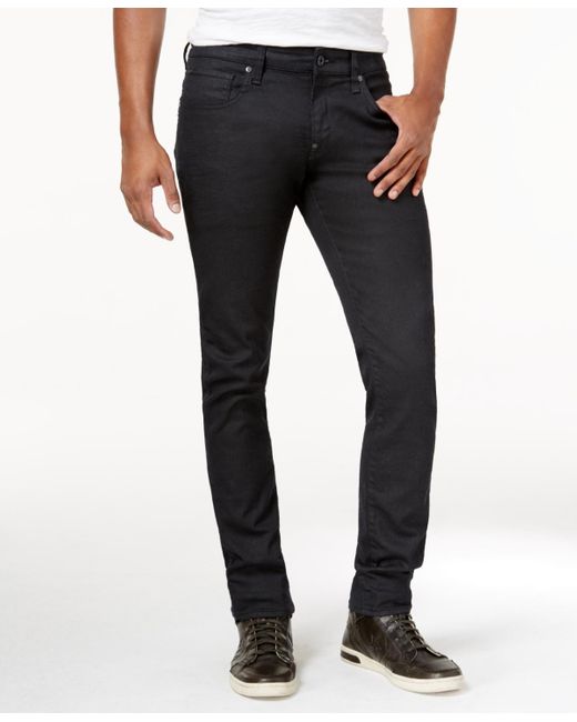 G-Star RAW Revend Super Slim-fit Stretch Jeans in Black for Men | Lyst