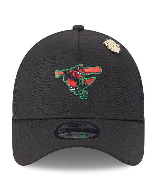 KTZ Gray Baltimore Orioles 2025 Big League Chew A-frame 9forty Adjustable Trucker Hat for men