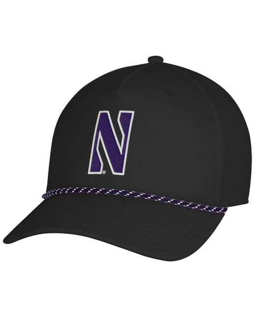 Under Armour Black Northwestern Wildcats Sideline Drive Rope Adjustable Hat for men