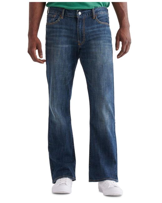 Lucky Brand Blue Jeans, 367 Vintage Boot Cut Jeans for men