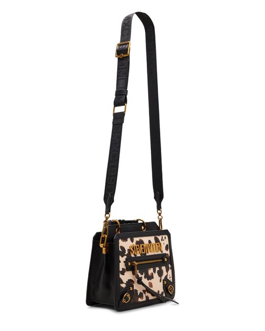 Steve Madden Black Bevelyn Satchel Bag