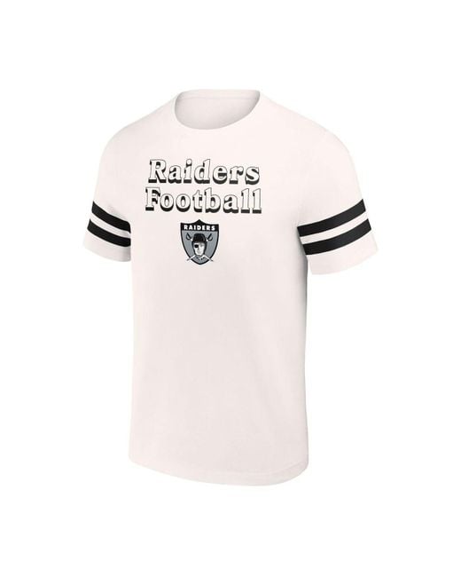Fanatics Nfl X Darius Rucker Collection By Cream Las Vegas Raiders  Vintage-like T-shirt in White for Men