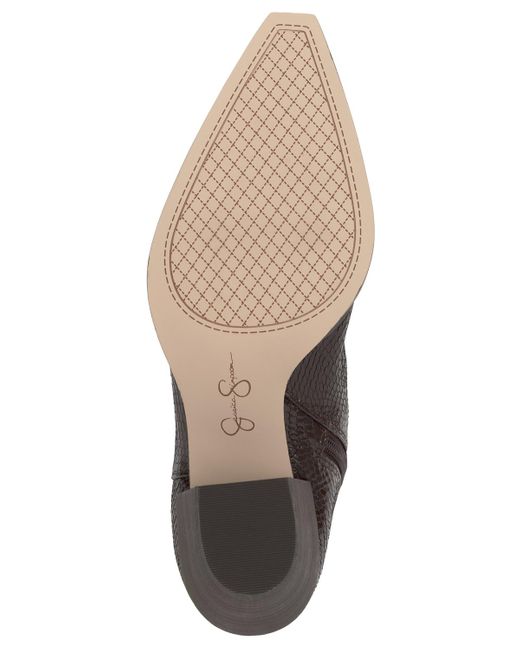 Jessica Simpson Brown Hemmia Tall Pointed-toe Boots