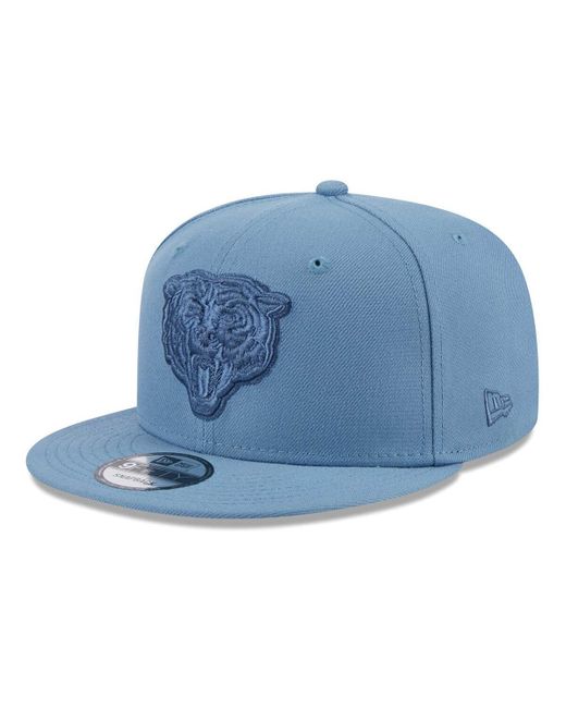 KTZ Blue Chicago Bears Color Pack 9fifty Snapback Hat for men