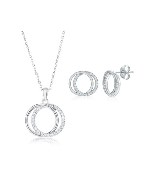 Simona Metallic Sterling