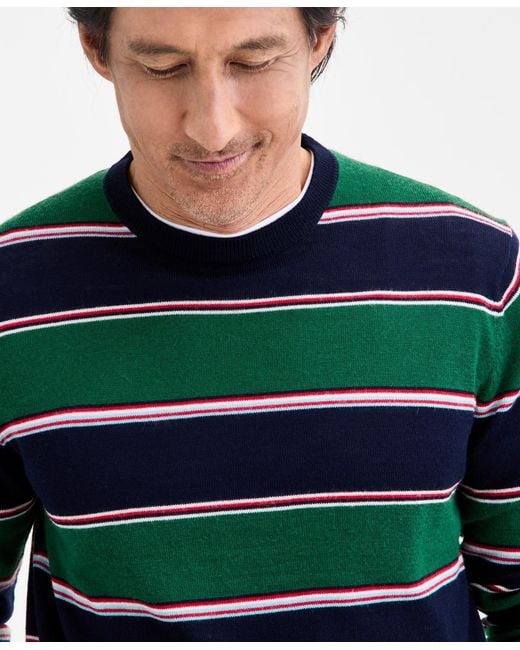 Club Room Green Glen Plaid Sweater for men