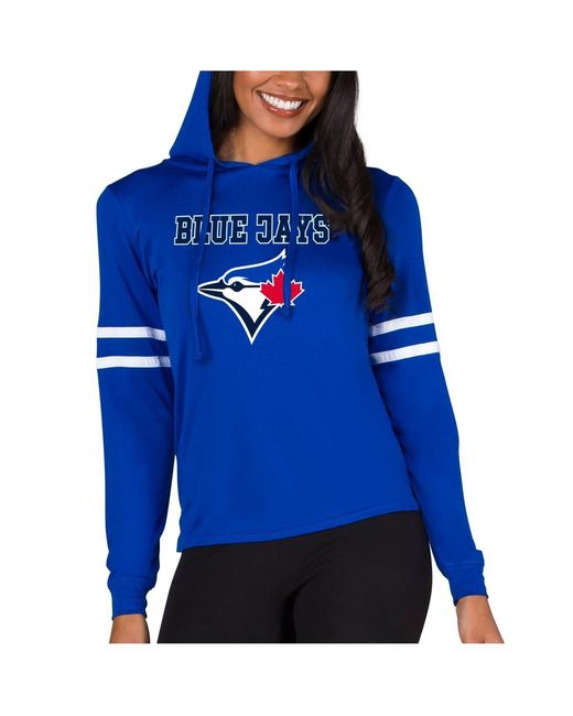 Concepts Sport Toronto Blue Jays Marathon Lightweight Lounge Pullover Hoodie