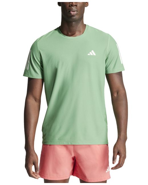 Adidas Green Running Shirt for men