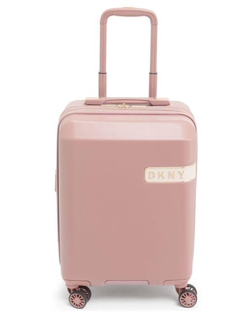 DKNY Synthetic Rapture 20" Hardside Carryon Spinner Suitcase in