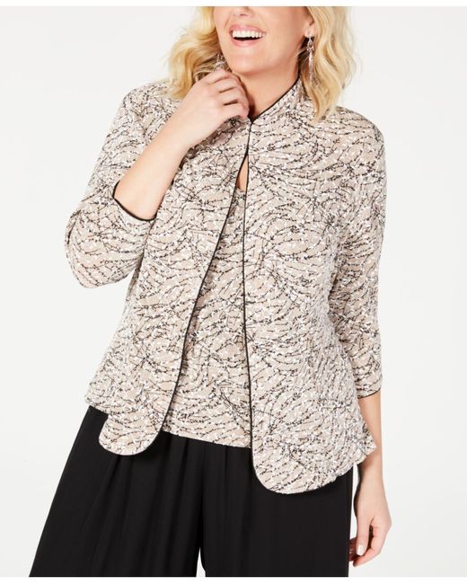 Printed Mandarin Jacket 